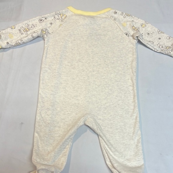 Disney -Winnie the Pooh - Gray and Yellow Footie/Sleeper - Picture 5 of 5